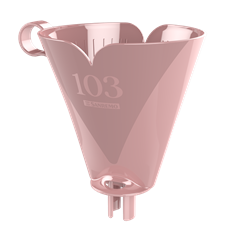 Porta Filtro Plastico Sanremo Rosa 103