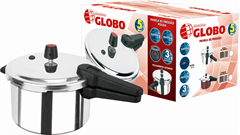 Panela Pressao Globo Fechamento Externo Polida 5l