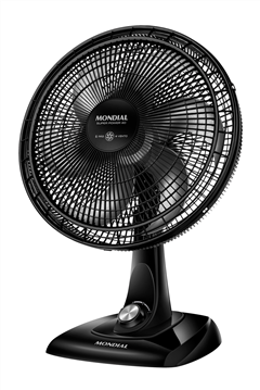 Ventilador Mondial Super Power Preto 40cm 220v