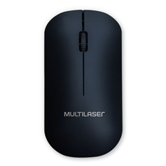 Mouse Sem Fio Multilaser Usb Power Preto 2.4