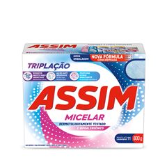 Sabao Em Po Assim Triplacao Micelar Caixa 800g