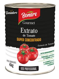 Extrato De Tomate Bonare Gourmet Lata 4kg