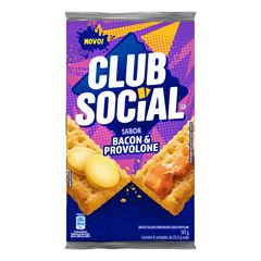 Biscoito Club Social Bacon Provolone 6x23,5g