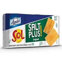 Biscoito Sol Aguia Salt Plus Original 360g