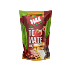 Molho De Tomate Val Tradicional Sachet 300g