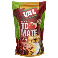Molho De Tomate Val Tradicional Sachet 1,7kg