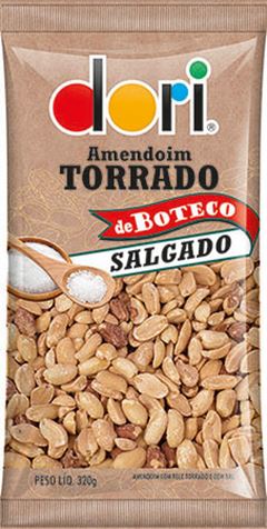 Amendoim Dori Boteco Salgado 320g