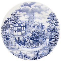 Prato Ceramica Raso Oxford Cena Inglesa 26cm