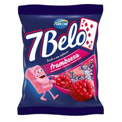 Bala 7belo Framboesa 500g