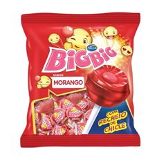 Pirulito Arcor Big Big Morango 500g