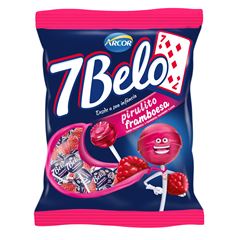 Pirulito Arcor 7belo Framboesa 500g