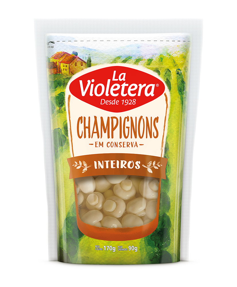 Cogumelo La Violetera Inteiro Doypack 90g