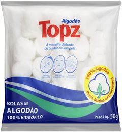 Algodao Topz Bola 50g 12un