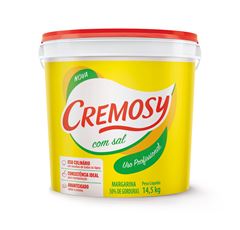 Margarina Cremosy 50% Balde 14,5kg 