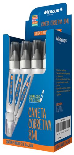 Caneta Corretiva Mercur 8ml