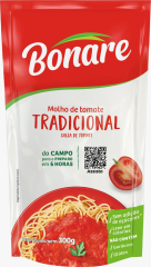 Molho De Tomate Bonare Tradicional Sachet 300g