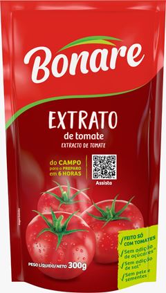 Extrato De Tomate Bonare Sachet 300g