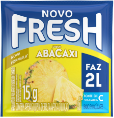 Refresco Fresh Abacaxi 15g Faz 2l