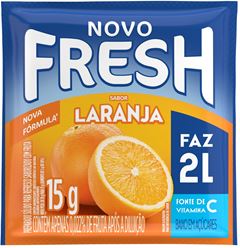 Refresco Fresh Laranja 15g Faz 2l 