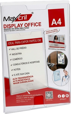 Display Office A4 Maxcril Com Fundo