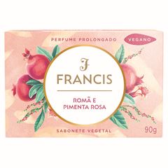 Sabonete Francis Classico Salmao Roma Pimenta Rosa 90g