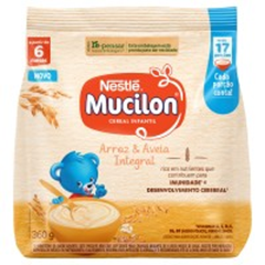 Mucilon Aveia Arroz Sachet 360g
