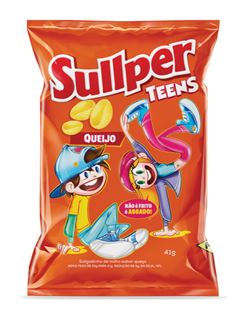 Salgadinho Sullper Teens Queijo 41g