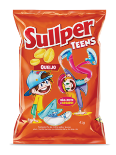 Salgadinho Sullper Teens Queijo 41g