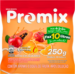Refresco Promix Sal Fruta 250g Faz 10l