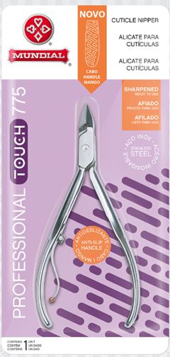 Alicate Cuticula Mundial Inox Profissional 775