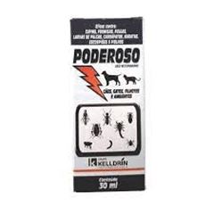Inseticida Kelldrin Poderoso Liquido Veterinario 30ml