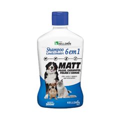 Shampoo E Condicionador Kelldrin Pet 6 Em 1 Matt 500ml