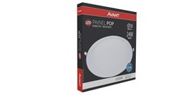 Luminaria Avant Led 24w Painel Embutir Redondo 30cm Bivolt