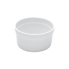 Ramequin Lyor Porcelana Branco 10x5 12pcs
