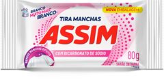 Sabao Pedaco Assim Tira Manchas Branco 80g