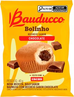 Bolinho Bauducco Baunilha Com Chocolate 40g