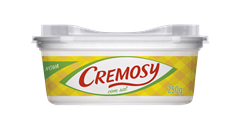 Margarina Cremosy Com Sal 50% Lipidios 250g