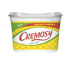 Margarina Cremosy Com Sal 50% Lipidios 1kg