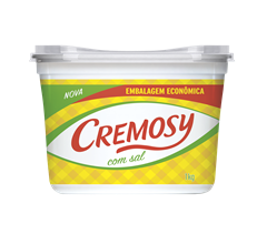 Margarina Cremosy Com Sal 50% Lipidios 1kg
