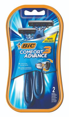 Aparelho Bic Comfort 3 Pele Normal 2un