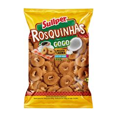 Biscoito Sullper Rosquinha De Coco 600g