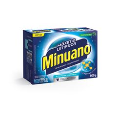 Sabao Em Po Minuano Maxima Limpeza Azul Caixa 800g