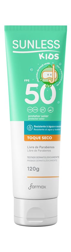Protetor Solar Sunless Fps 50 Kids 120g