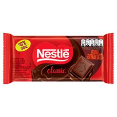 Chocolate Nestle Classic Meio Amargo 80g