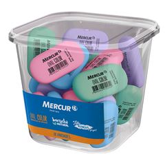 Borracha Mercur Oval Sortida Pote