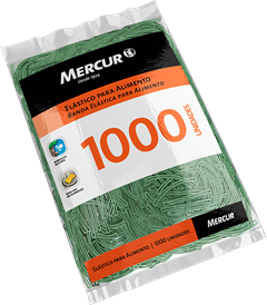 Elastico Mercur Pamonha Verde 1.000un