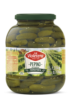 Pepino La Violetera Cornichon 770g