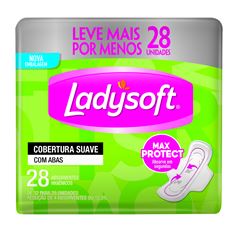 Absorvente Ladysoft Suave Com Abas 28un
