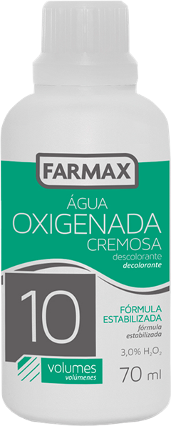 Agua Oxigenada Cremosa Farmax 10 Volumes 70ml
