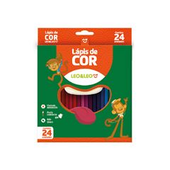 Lapis De Cor Leoleo Eco 24 Cores